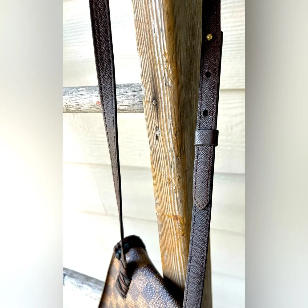 Customized Louis Vuitton Damier Ebene Pimlico Crossbody😍 - Picture 6 of 16